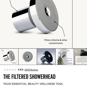 Jolie Chrome shower head